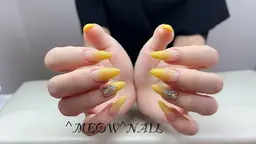 [チップ長さだし]カラーグラデーションorチックネイル➕ストン30個以内