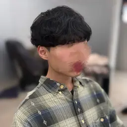 【 🔰初パーマにおすすめ💭】 メンズカット ➕ナチュラルパーマ⭐️〈フェザーパーマ〉