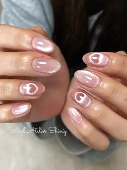 【流行】ハートマグネット（2本付き）