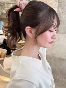 前髪＋顔周りカット✨️