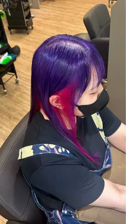 ブリーチリタッチダブルカラー