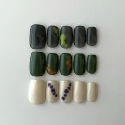 【オフなし/DESIGN C】シンプルデザインネイル✨※サンプルからお選びいただきます/カラー変更◎