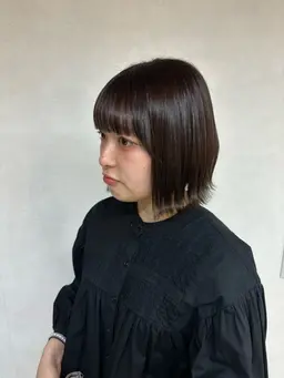 🌨🎀セクション縮毛矯正(顔周り)➕ 前髪カット