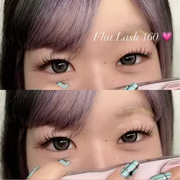 【25日10時​〜​限定クーポン🎀】マツエク フラットラッシュ つけ放題