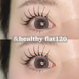 【お試し価格】&healthy(アンドヘルシー) フラット140本※エクステ×パーマ⚠️初めてアンドヘルシーご利用の方