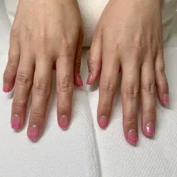 オフなし限定ラメグラデーション