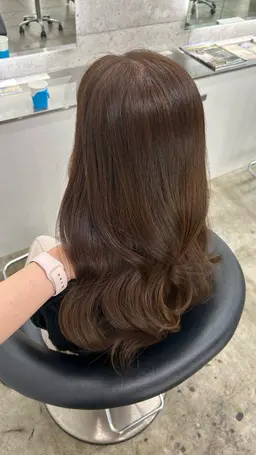 【韓国トレンドヘア♡🇰🇷】カラー＋Aujuaトリートメント❤️🧚🏻