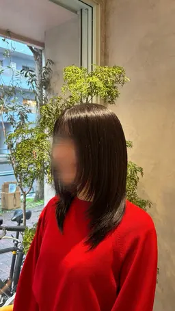 【艶髪トリートメント】似合わせカット➕超音波トリートメント