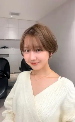 2月13日限定バッサリカット🔴➕音波アイロン➕質感トリートメント➕KERASTASE最高シャンプー⭐️➕カラー無料🤩