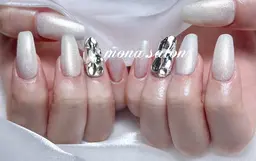 当日限定🧚‍♀️【チップ長さだし10本】ワンカラー➕2本埋め尽くし