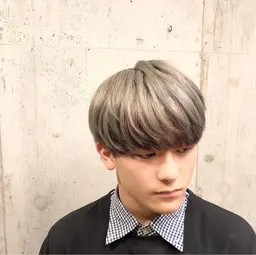 メンズ限定カット+ダブルカラー⭐️