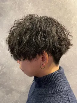 ✨メンズカット+パーマ✨+1step保湿トリートメント