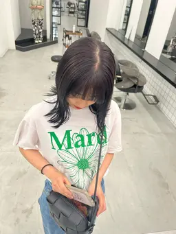 【minimo限定】迷った方はまずこちら❕🛁ブリーチ無しダメージレスカラー+補習トリートメント🛁*。¥7810