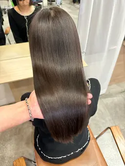 【新規】似合わせカット＋髪質改善縮毛矯正＋トリートメント　23180→19980円