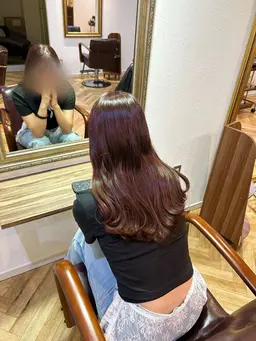 ワンカラー+クイックトリートメント⟡.*