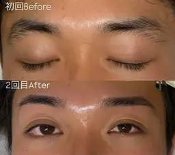 メンズ眉毛WAX脱毛