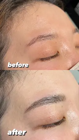 ハリウッドアイブロウ　メンズの予約可‼️　必要に応じてWaxします！