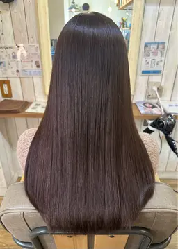 🧚🏻‍♀️新規限定🧚🏻‍♀️人気No. 1  湿気に負けない✨カット＋トリートメントストレート✨