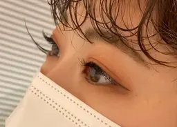 一番人気【ニュアンスカラーエクステ】フラットラッシュ ​〜​120本