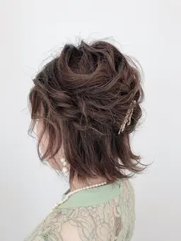 ヘアセット（アップスタイル）