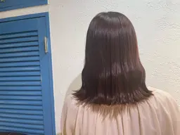 🩵ྀི艶髪復活🩵ྀི高発色カラー+ハホニコトリートメント