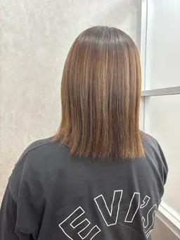 縮毛矯正です！