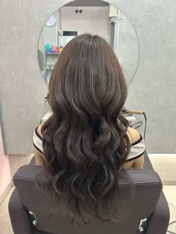 🦄時間帯自由🦄ロング・ミディアムカットモデル＋ワンカラー＋cmcトリートメント🎀⚠️ボブ・ショートは切れません⚠️