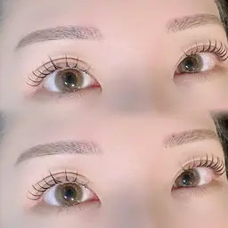 まつ毛パーマ(上)🩰 束感まつ毛 コーティング仕上げ🪽