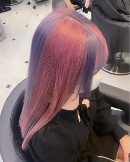 【💗人気No.1💗】ケアブリーチ使用ダブルカラー+メンテナンスカット💫