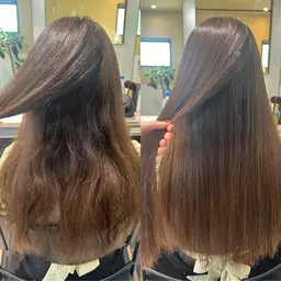 【ご新規様🦋】ZERO髪質改善ストレート・カット・ウルトラファインバブル　#レイヤー #ロング #韓国ヘア