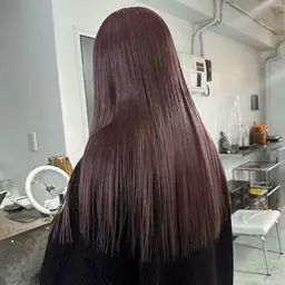 【ブリーチ毛でもかけられます！👩🏼‍🦱】髪質改善酸性ストレート+トリートメント