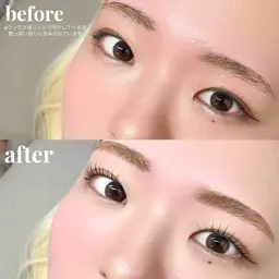 ラッシュリフト+アイブロウワックス