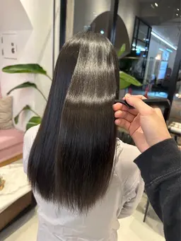 【1月28日18時​〜​のみ限定メニュー】肩につかないボブの方のみ‼️ナチュラルな仕上がり✨️さら艶縮毛矯正‼️料金￥0！