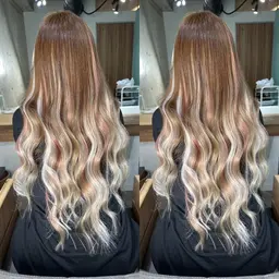 コテ巻き仕上げ