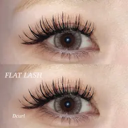 🧡フラットラッシュ 100本 🧡【ナチュラル】