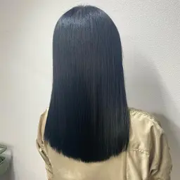 ☁️《うねり知らずのサラサラストレートに🎶》カット ➕ Premium艶髪ストレート(縮毛矯正) ☁🫧