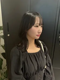 🩶横顔美人になりたければコレ🩶巻いて可愛い‎！ゆーなが作るお顔周りカット✂️  日曜日🙅🏻‍♀️