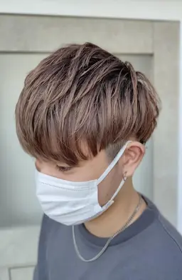 メンズcut+Wcolor【ブリーチonカラー】