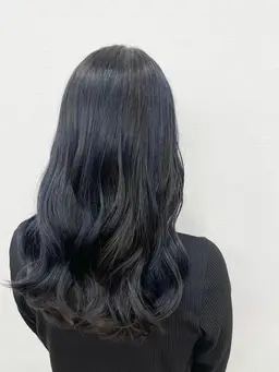 前髪＆顔周りカット+ブリーチなし透明感カラー🫶