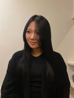 ブリーチなしワンカラー