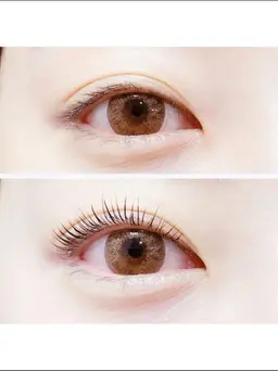 まつげパーマ上のみ¥4500➕コーティング付き