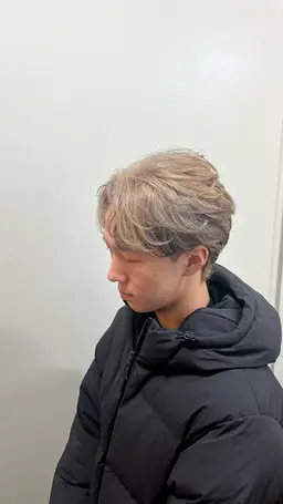 【🦄12/30まで限定🦄】リタッチ+オンカラー#ブリーチ#ミルクティー#グレージュ