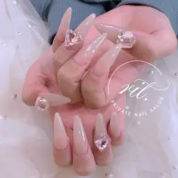 【スカルプ】ワンカラーorラメグラ