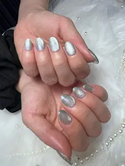 オフなしマグネットネイル💅偏光マグネット✨シルキーマグネット✨ラメマグネットから✨