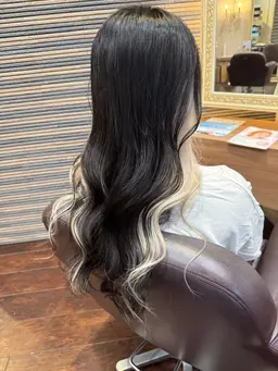 🗽《人気No.1》インナーカラー(ケアブリーチ) & ダメージレスケアカラー