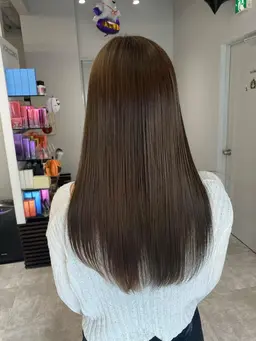 似合わせカット+ナチュラル縮毛矯正(ブリーチ毛は不可)