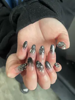 【オフあり】ラメグラデーション 🤍ྀི