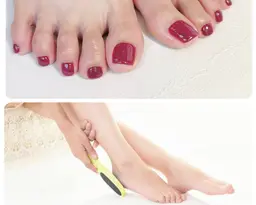 ［👣フット:オフ有り👣足裏角質ケア込み］フットワンカラー💅フットバス付🌈贅沢コース✨
