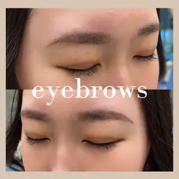 ナチュラルブロウリフト 【ブロウリフト+ワックス脱毛(シートワックス)＋眉カット】