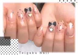 【【🎄12月限定🎄】】季節の定額ネイル🍒パーツ代込み